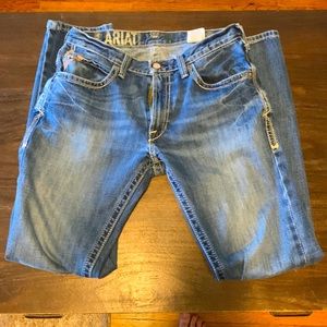 Mens Ariat Straight Leg Jeans 34/36